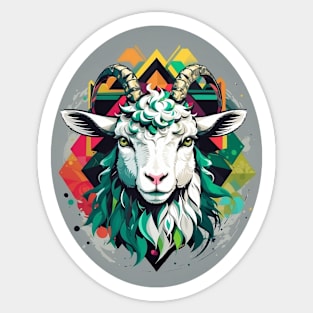 G.O.A.T aka Goat - Best of the animal clan Sticker